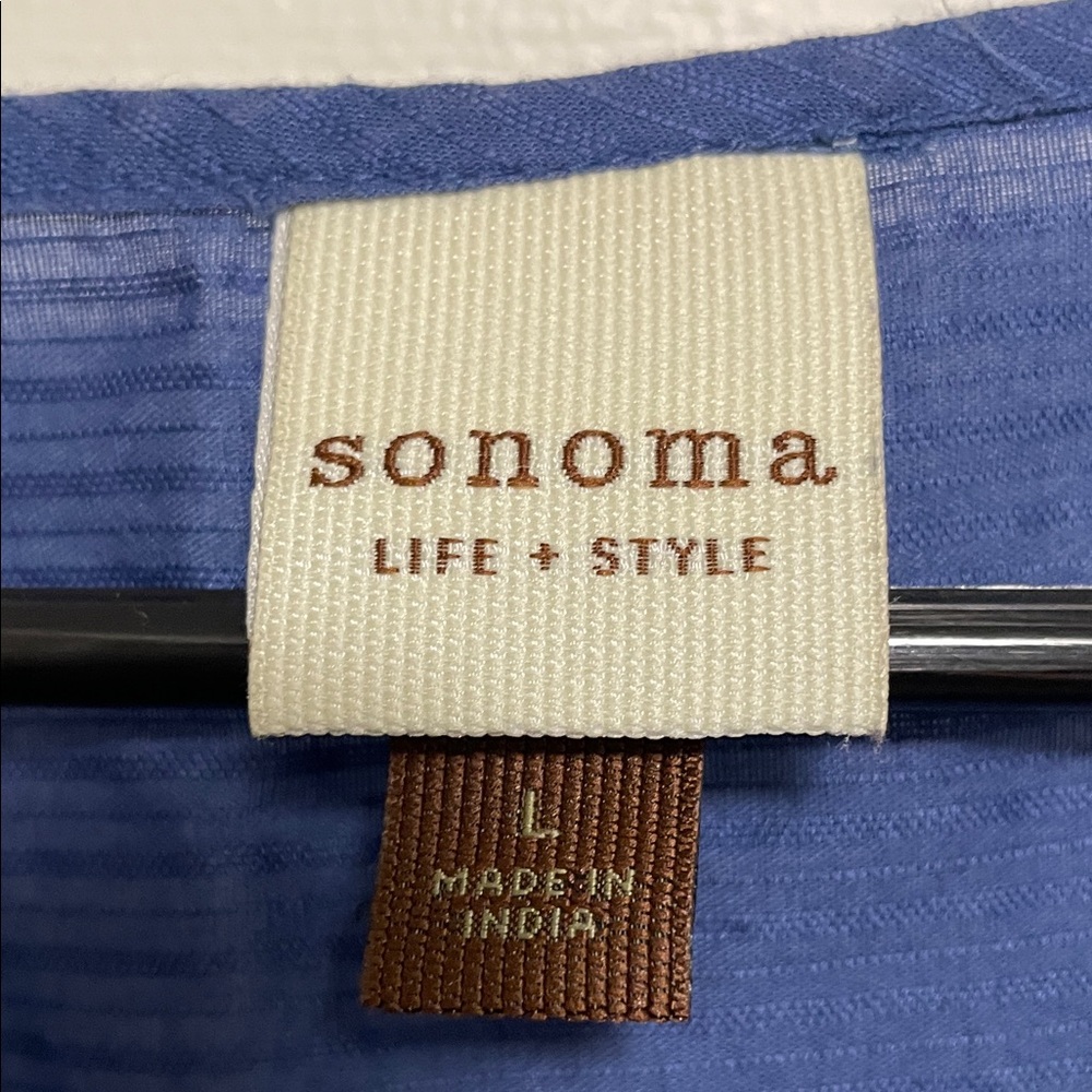 Sonoma Blue Embroidered Blouse - Picture 2 of 6